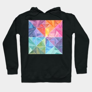 Geo Color Wheel Hoodie